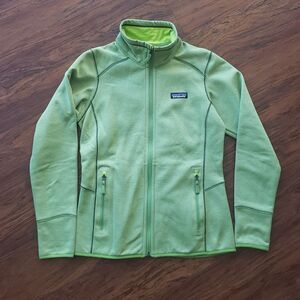Patagonia Green Slim Fit Chic Feminine Athletic Jacket Size Small